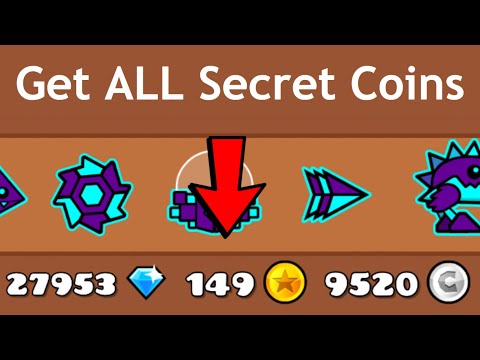 User coins are SECRET COINS *Bugs Fixed* [Geometry Dash] [Mods]