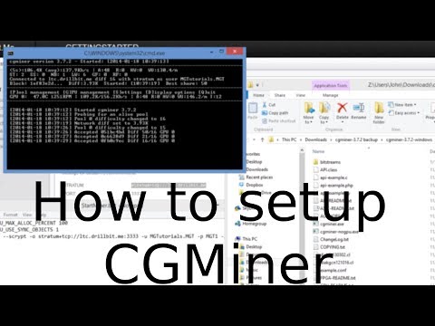 CGMiner Setup Guide []