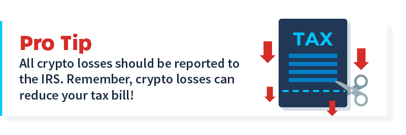 How Crypto Losses Can Reduce Your Taxes | CoinLedger