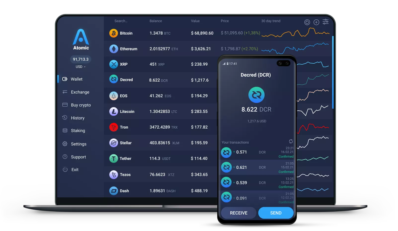 Decred — Wallets