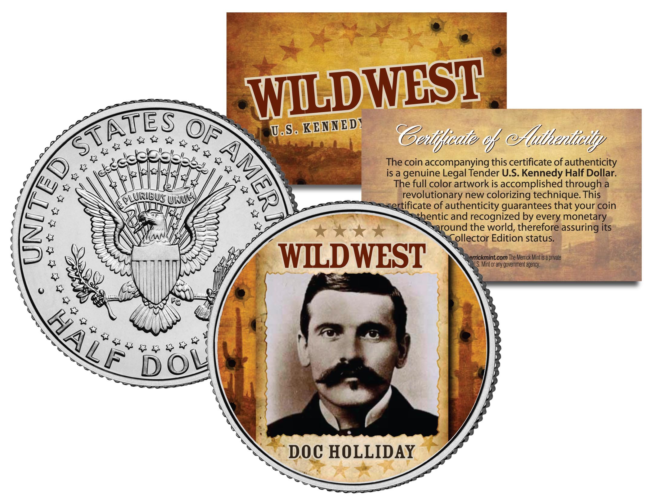 Doc Holliday Tombstone Val Kilmer Coin or Keychain Doc Holiday 3D model 3D printable | CGTrader