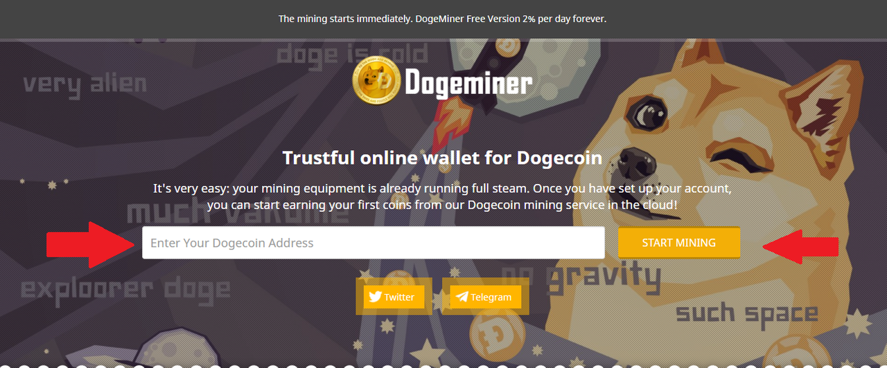 Doge Mining Dogecoin Miner for Android - Download