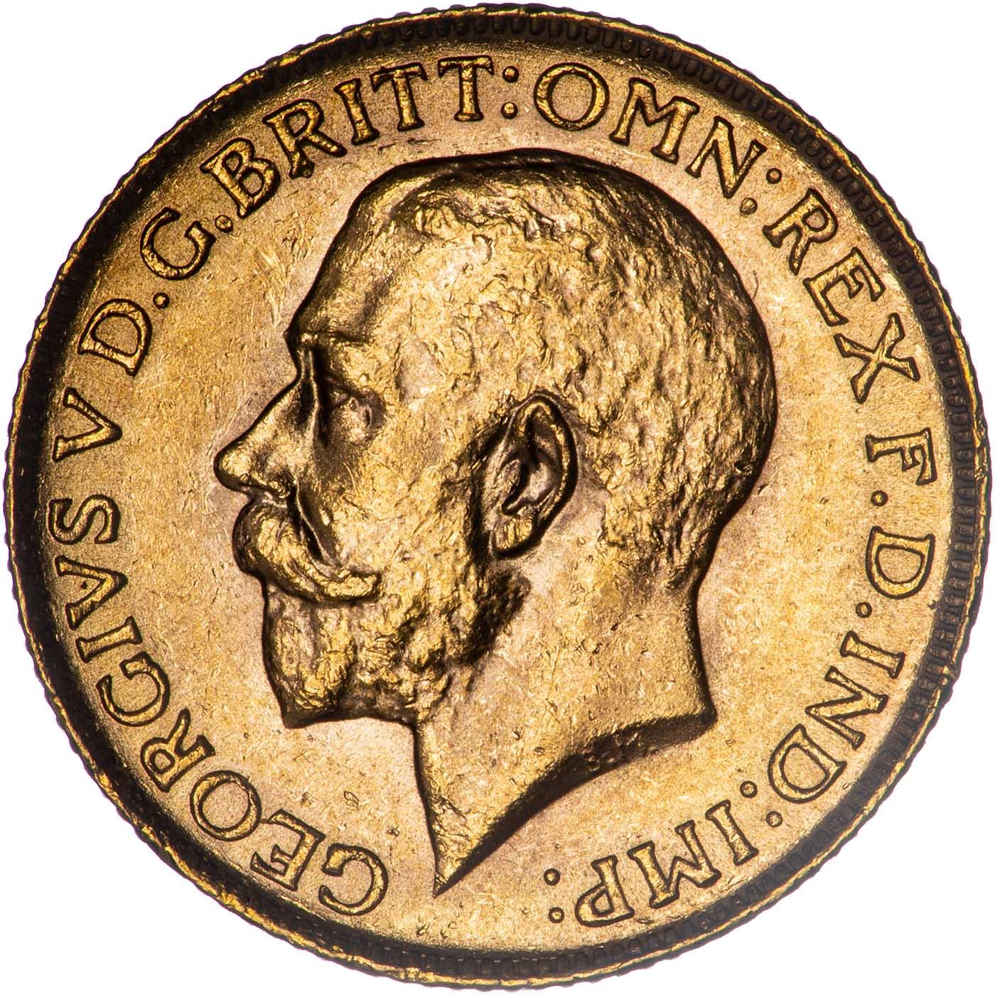 George V Gold Sovereign Coins| Chards