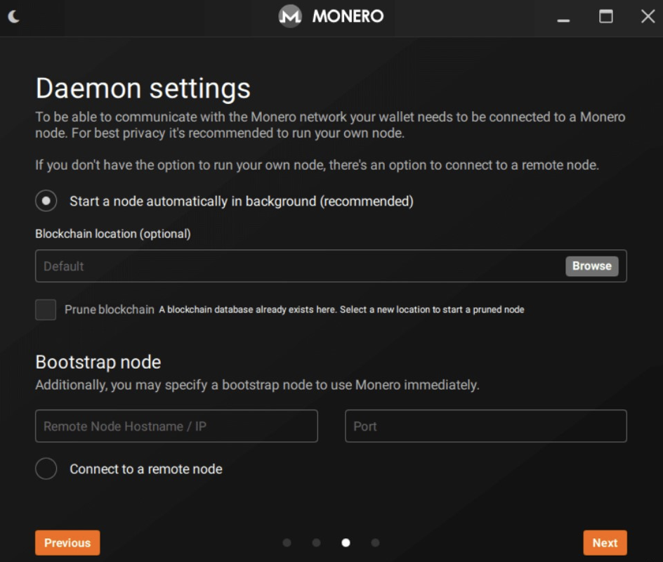 Monero wallet: 