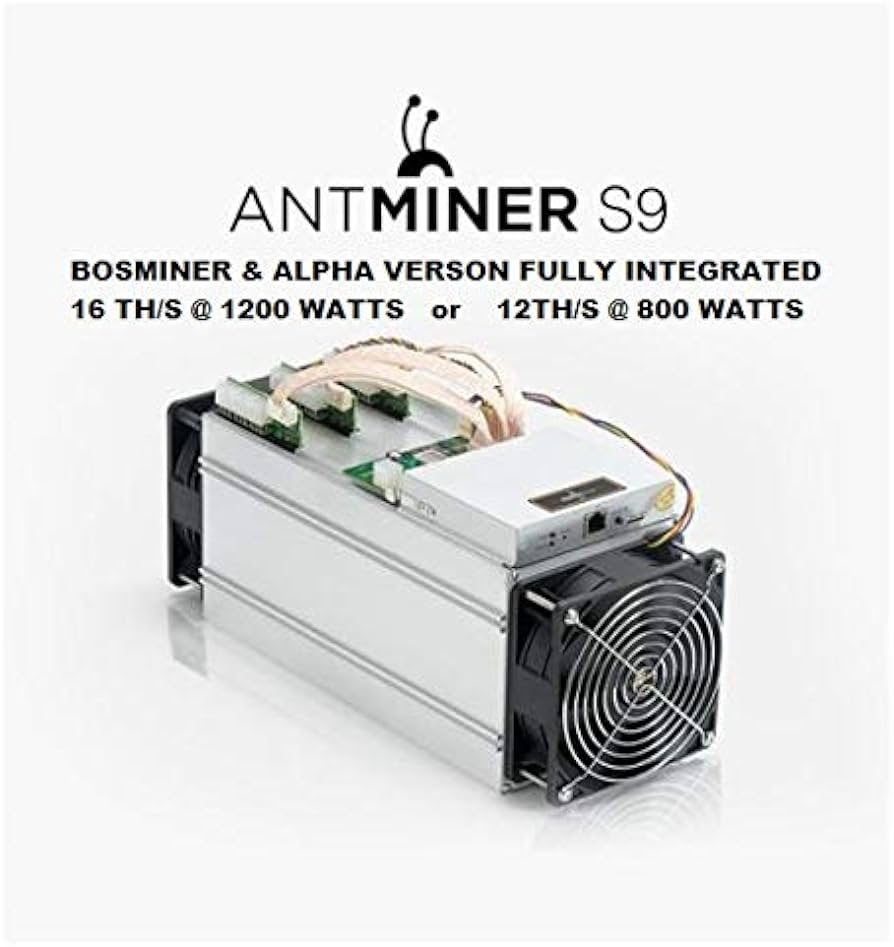 Amazon Live - Closer Look | Antminer S9 14TH + W PSU