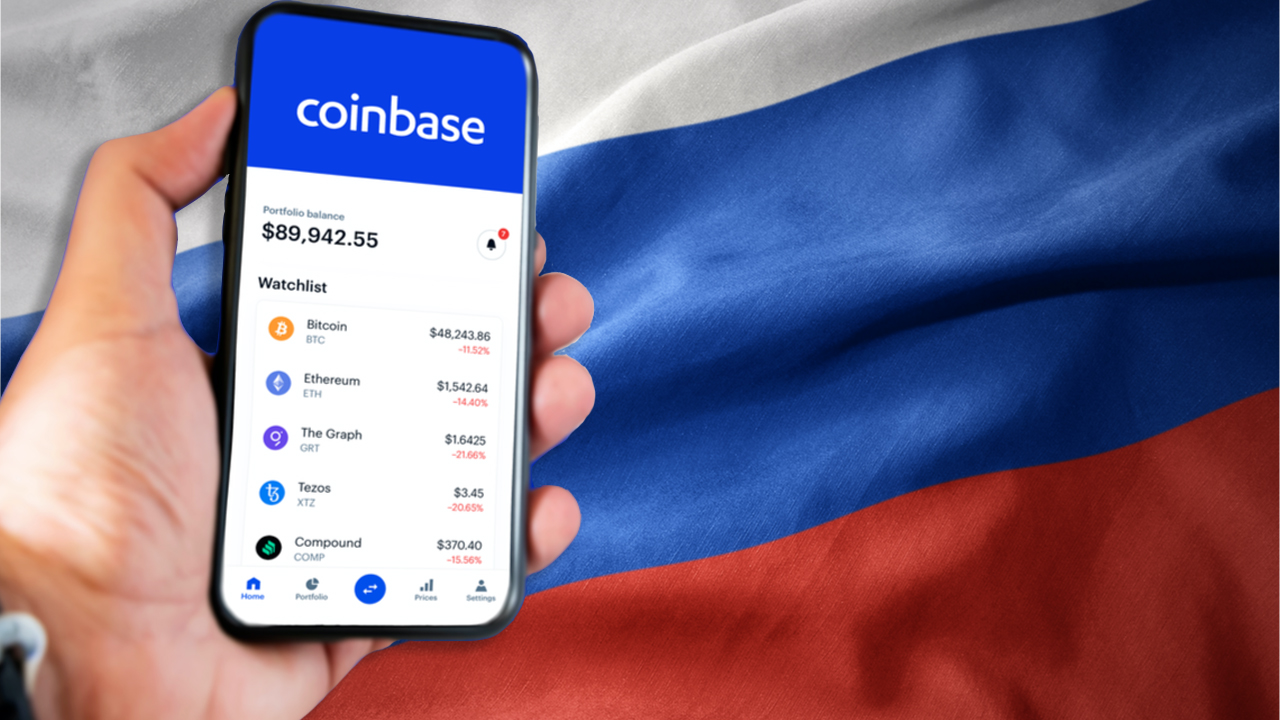 Cryptocurrency exchange Coinbase blocks 25, Russia-linked wallets