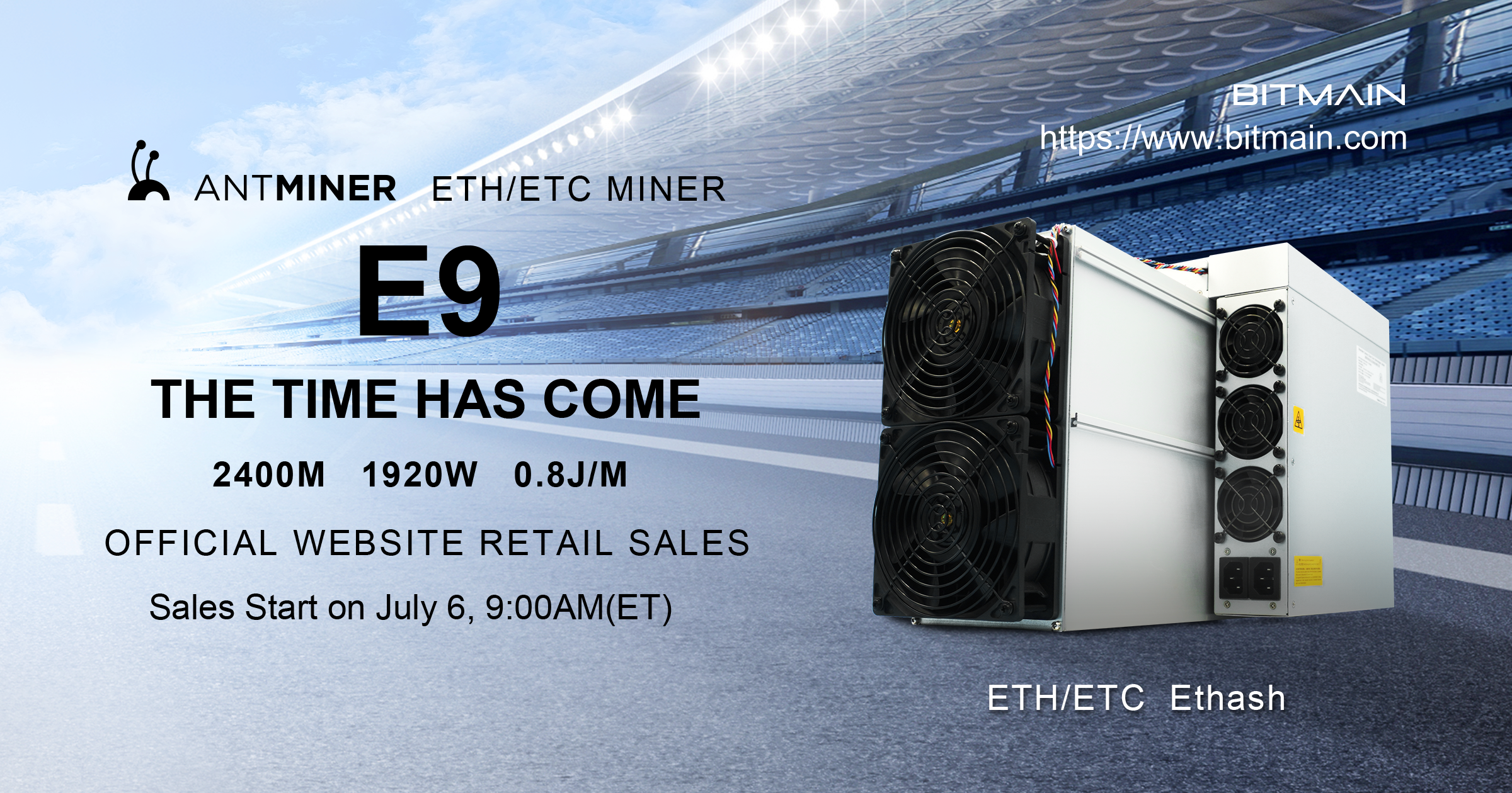 Bitmain Antminer E9 Pro Profitable Ethereum miner | Coin Mining Central