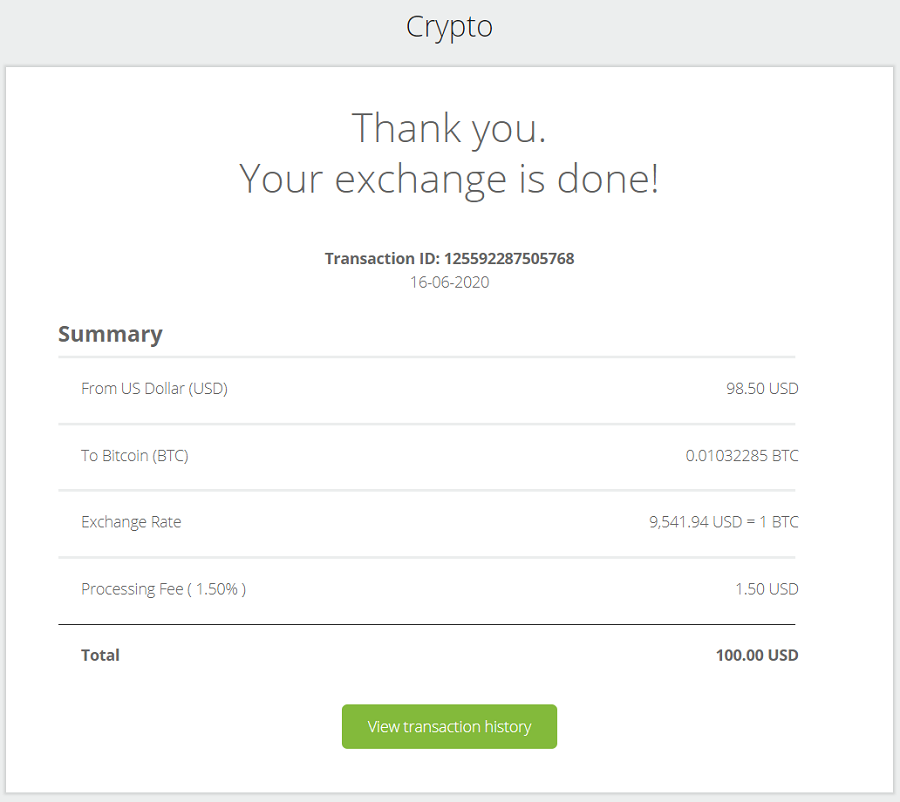 Crypto Update - NETELLER