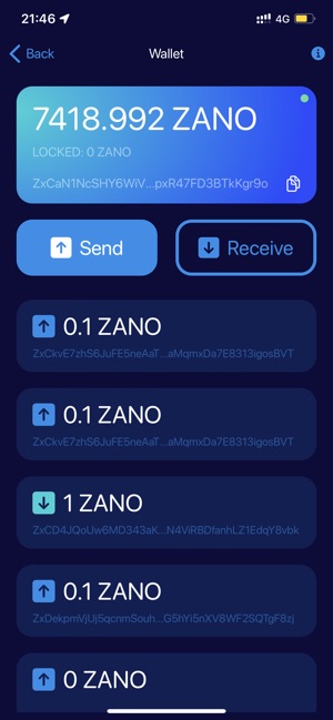 ‎Zano Wallet on the App Store