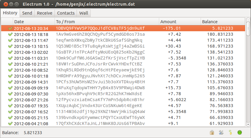 Installing the Electrum Bitcoin wallet on Linux - Linux Kamarada