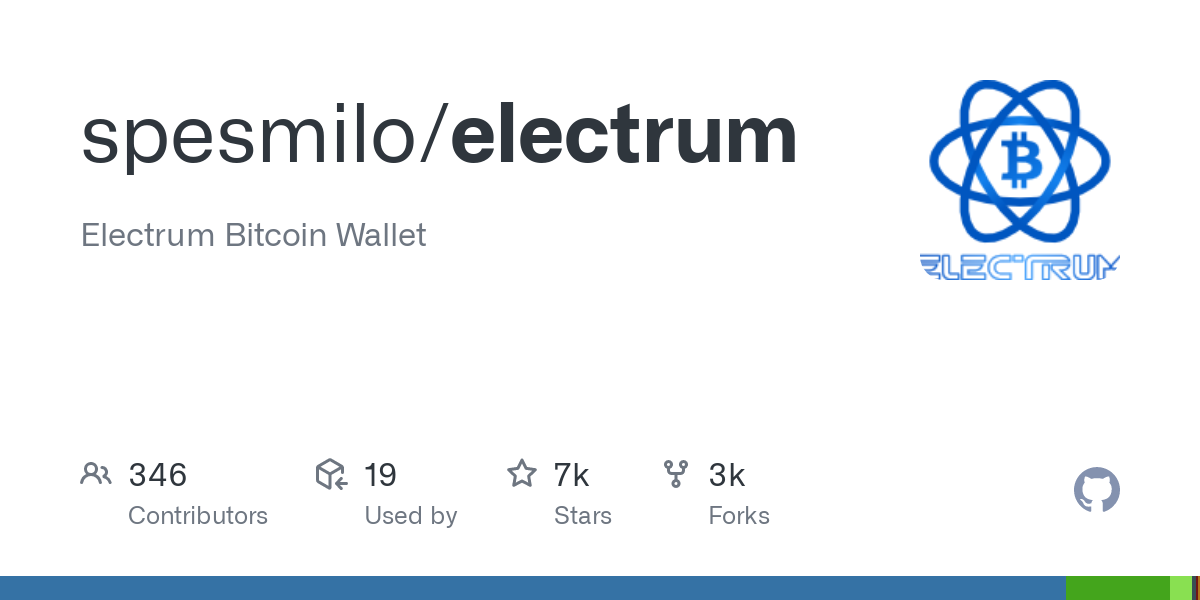 GitHub - janoside/electrum-client: Electrum Client for React Native