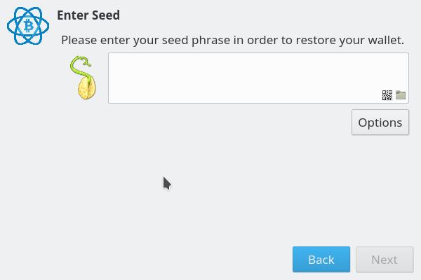 Restore electrum wallet from seed - What to do if you lose seed?