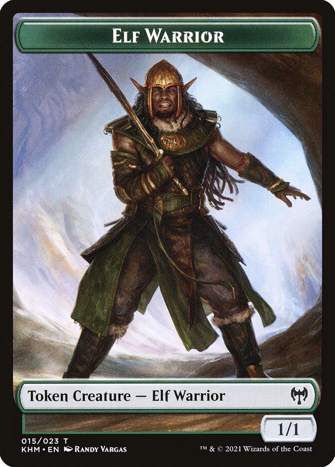 1/1 Elf Warrior Token [TLRW #9] - Magic: The Gathering Card