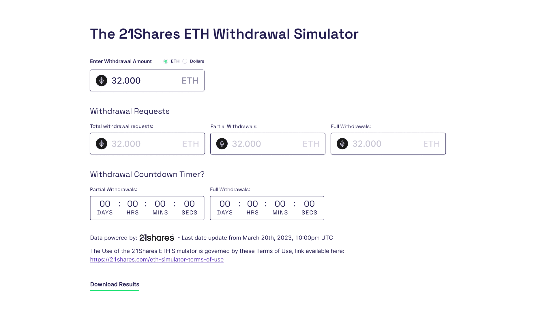 Ethereum (ETH) Staking Rewards Calculator: Earn ∼% | Staking Rewards