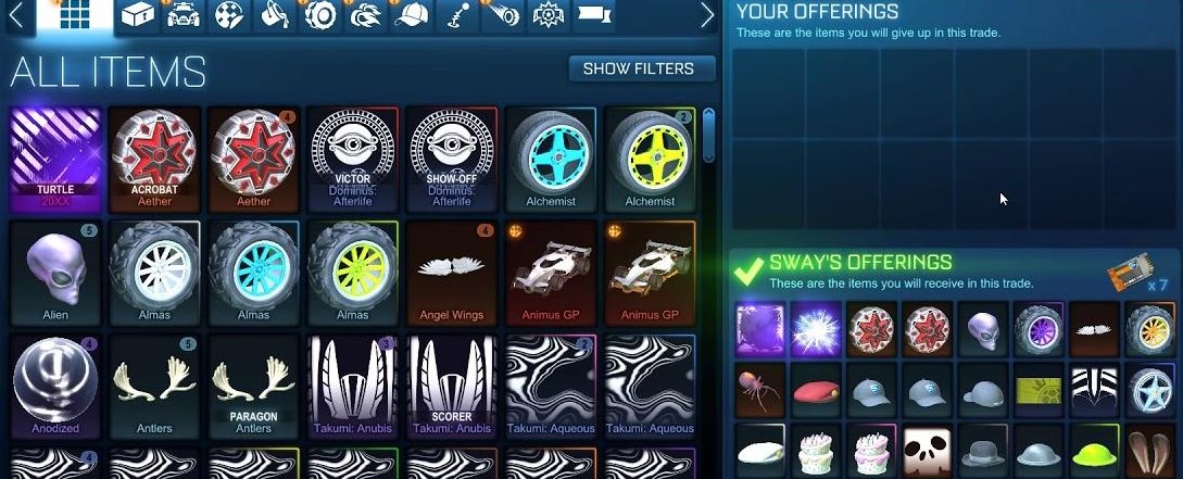 Trading | Rocket League Wiki | Fandom