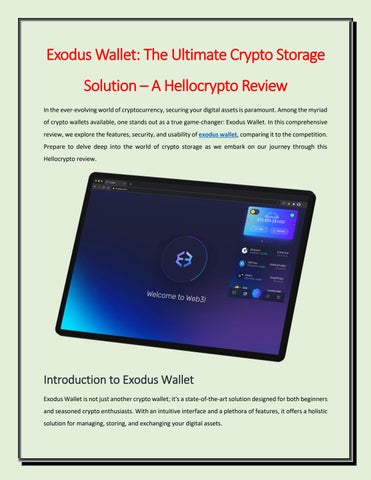 Exodus Wallet Funds Gone - Scam Alerts - VoskCoinTalk