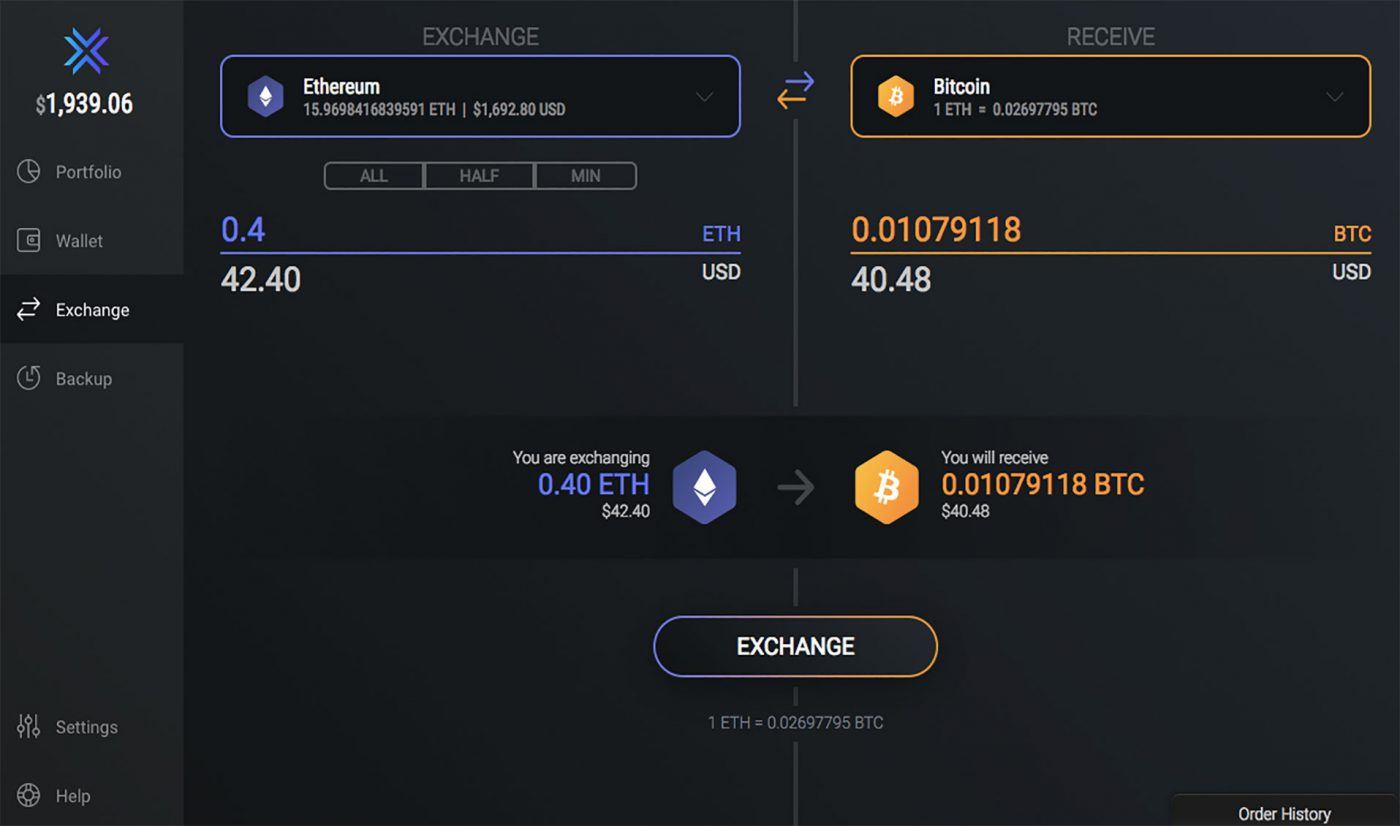 Exodus Wallet - A good choice for your crypto portfolio