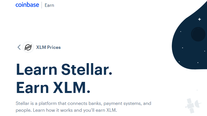 Arnold Beasley’s Coinbase Earn XLM Referral Link | ReferCodes