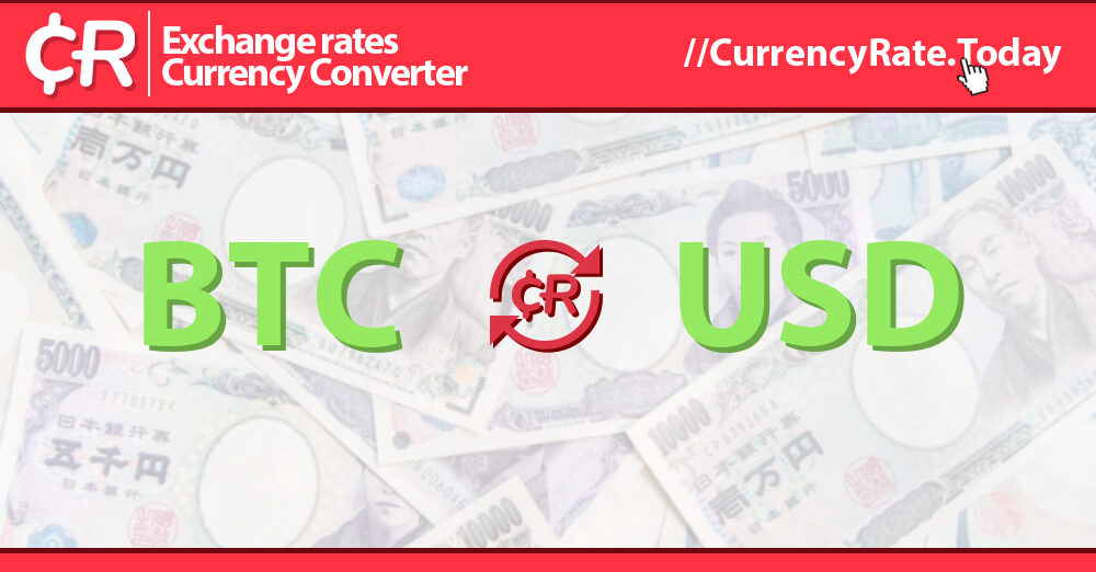 BTC To USD - How Much BTC Worths in US Dollar