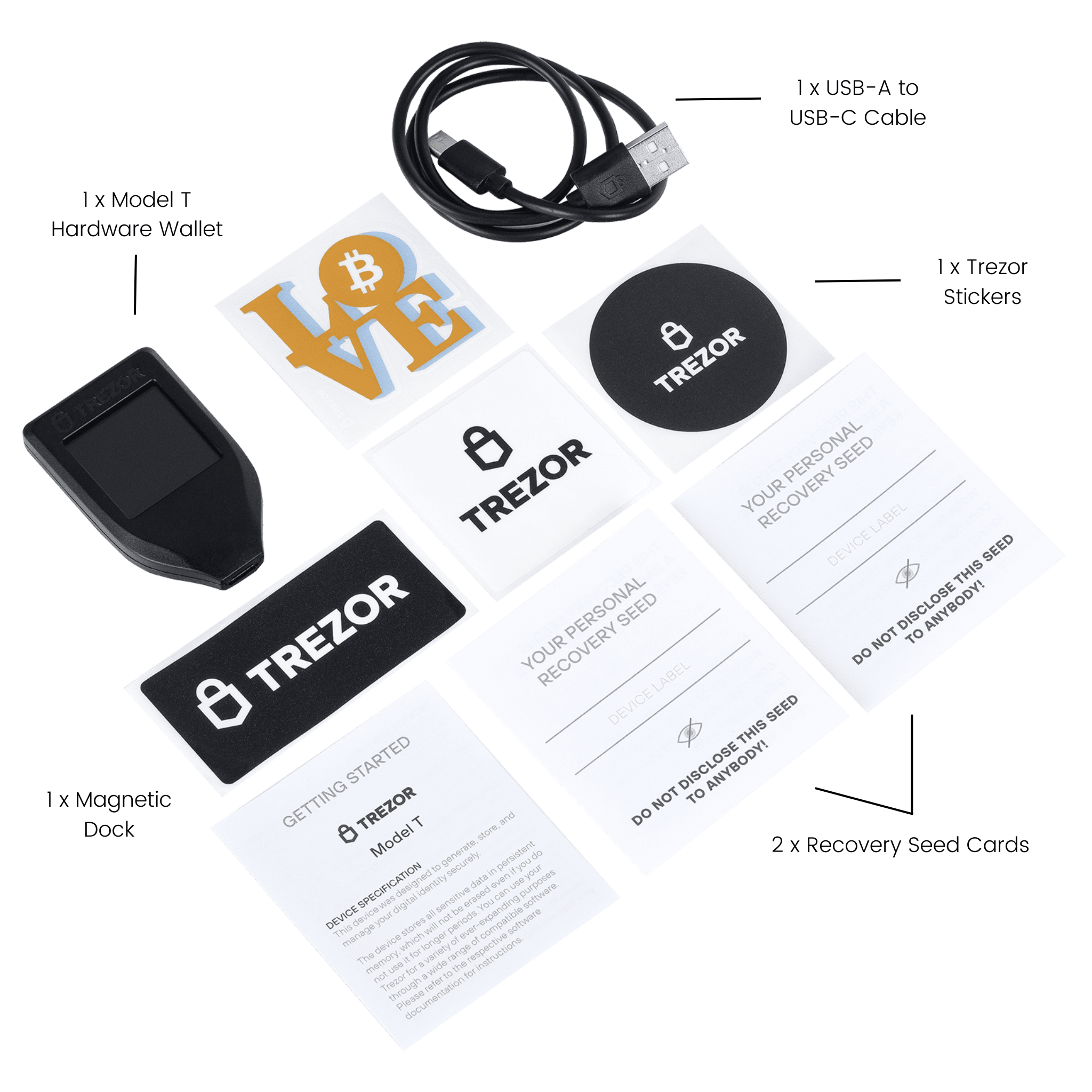 Trezor One - Cryptocurrency Hardware Wallet – BitcoinWalletSG