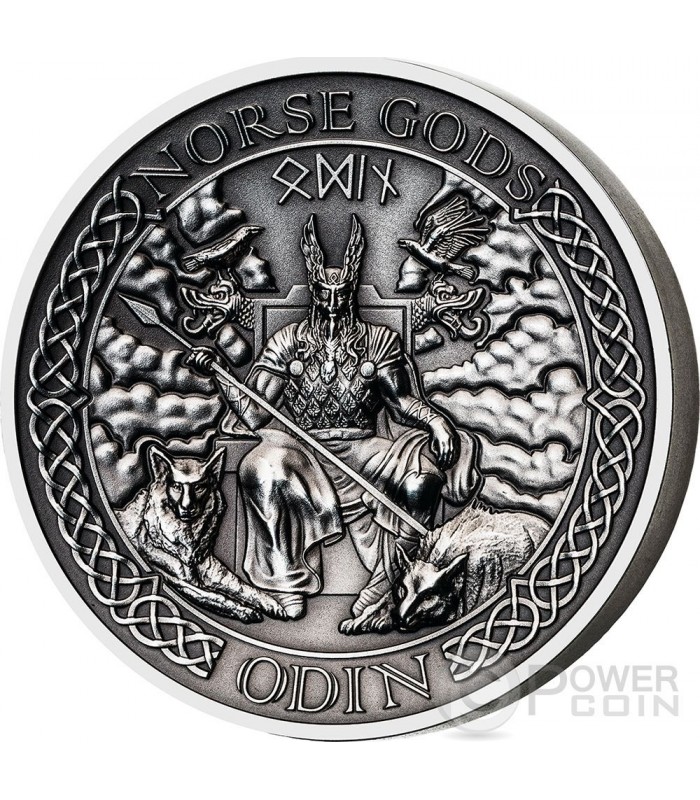 Odin Universal Gods 5 Oz Silver Coin 10$ Niue : coinlog.fun: Toys & Games