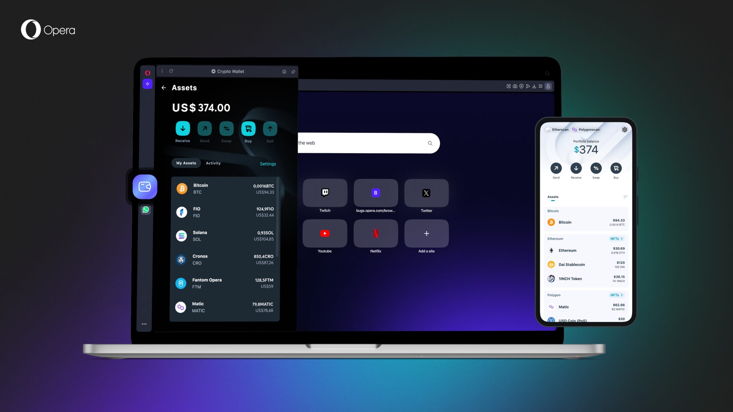 Opera Integrates Cryptocurrency Wallet into Desktop Browser | Finance Magnates