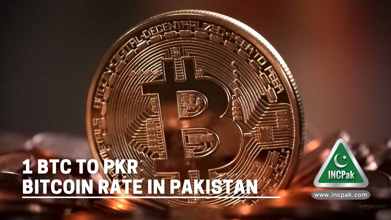 Bitcoin pakistani rupee exchange rate history (BTC PKR)