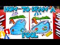 How To Draw A Pool | Safe Videos for Kids