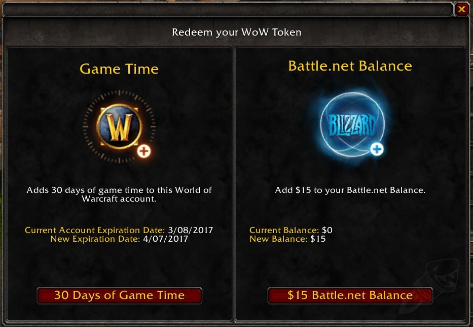 WoW and the Token Subscriber | The Ancient Gaming Noob