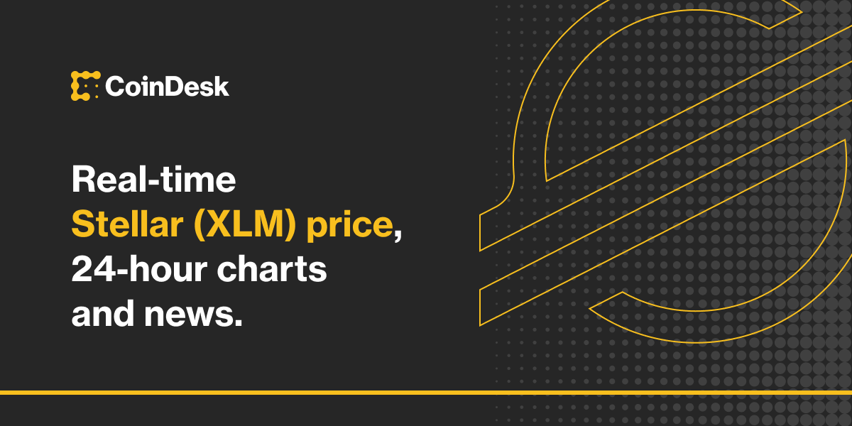 Stellar price today, XLM to USD live price, marketcap and chart | CoinMarketCap