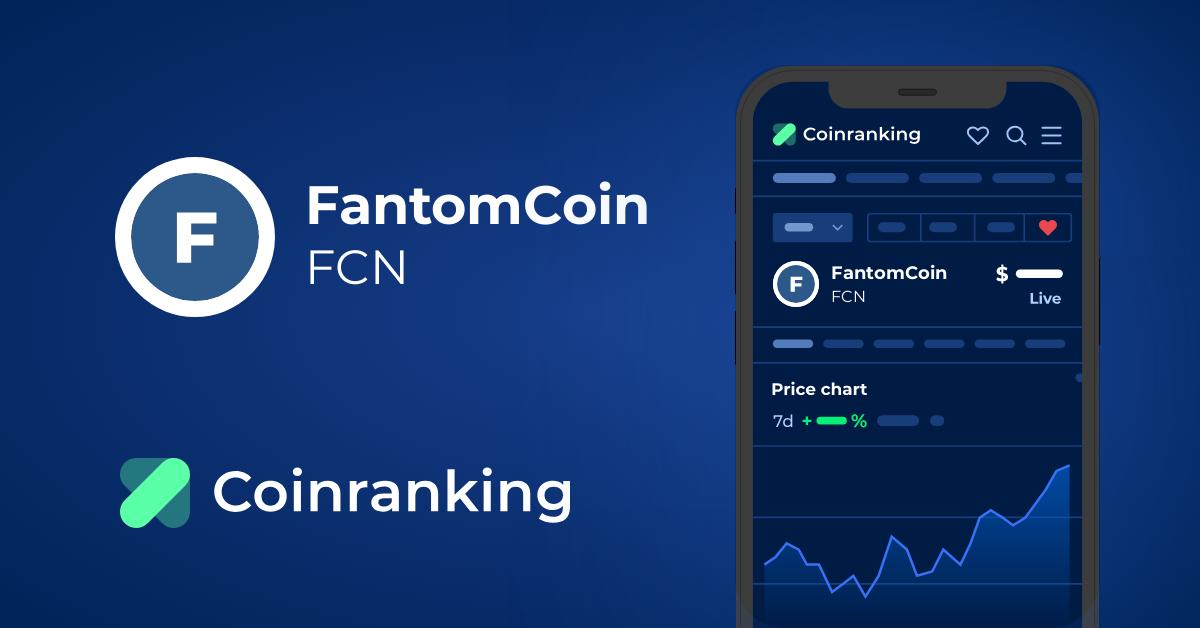 Fantomcoin (FCN) live coin price, charts, markets & liquidity