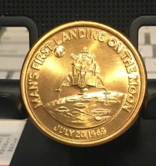 Advertiser Moon Landing Medallion - The Purple Penny