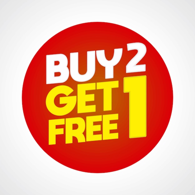 Buy 1 Get 2 Free