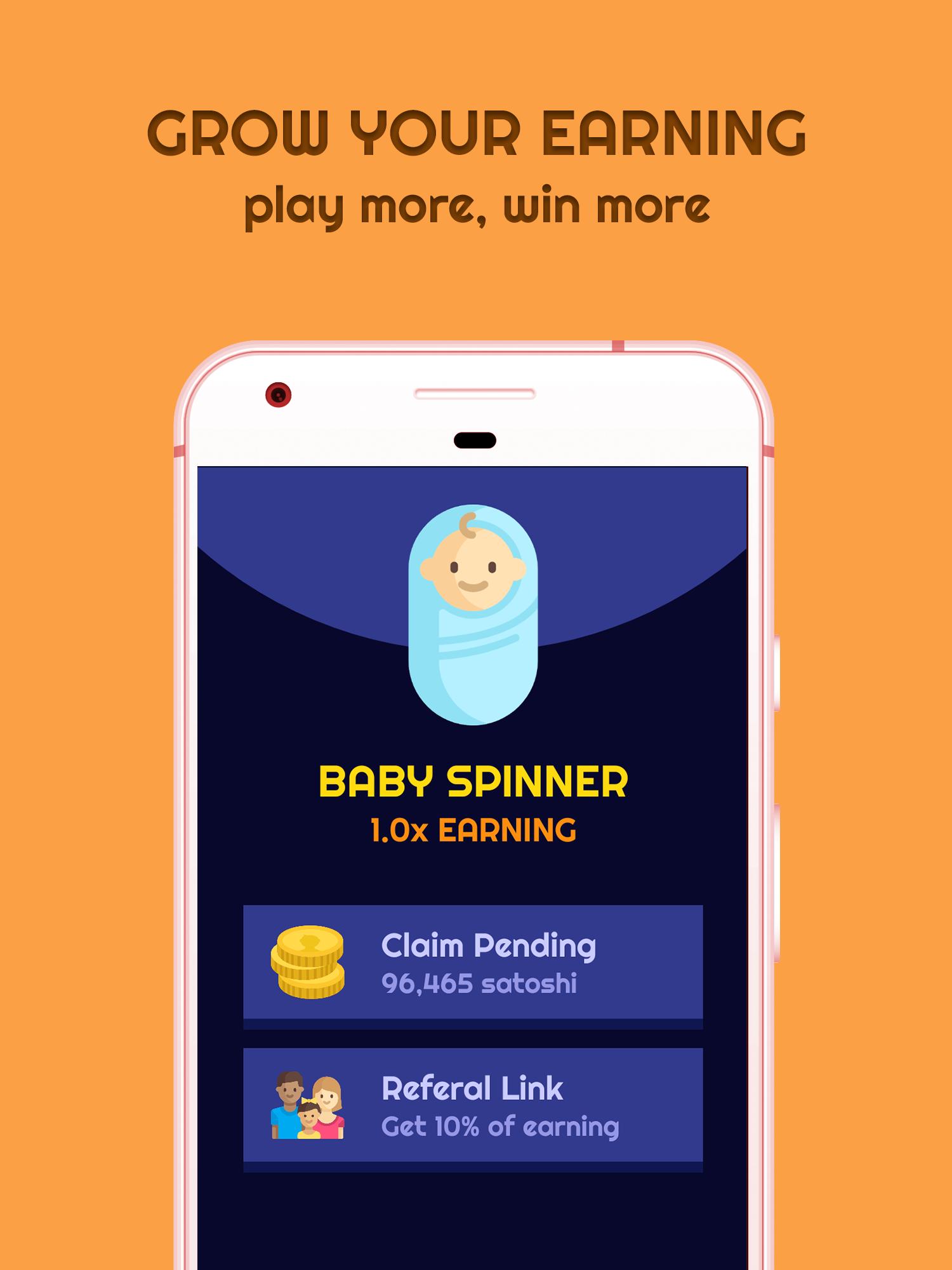 Download Btc Spinner - Spin & Earn Unlimited Satoshi's android on PC