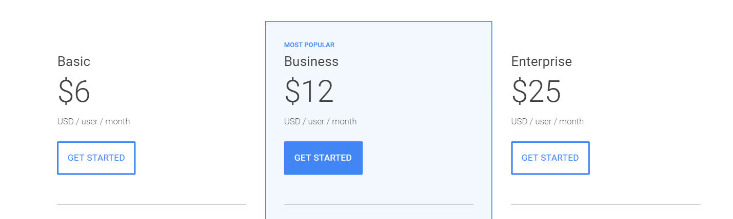 Google Workspace UK Pricing ∙ Refractiv