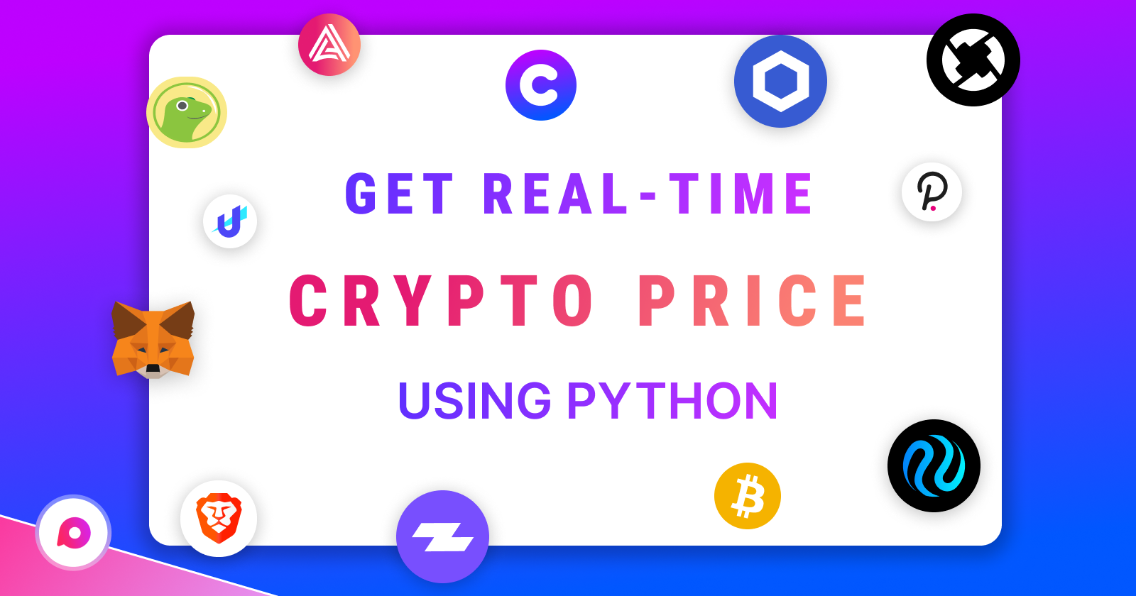 Download EOD, Intraday & Real-time Prices for any Cryptocurrency with Python Simply