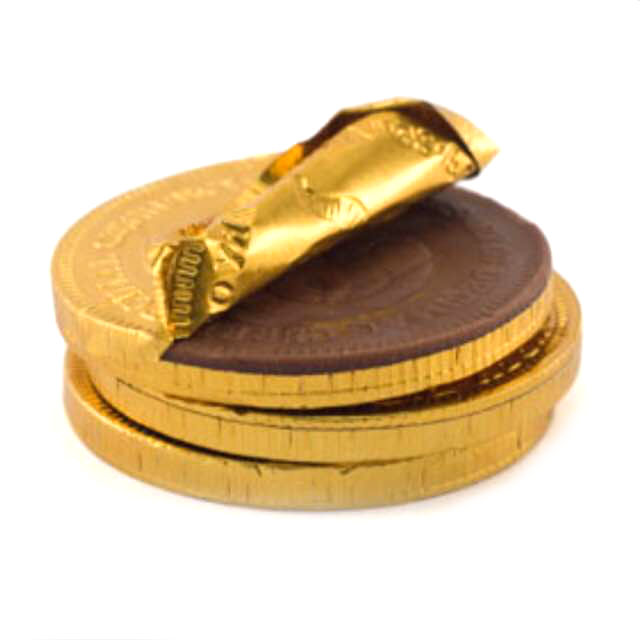 Chocolate Gold Coins - The Peanut Shop Nashville