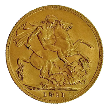 History of George V gold sovereign - Gerrards Bullion