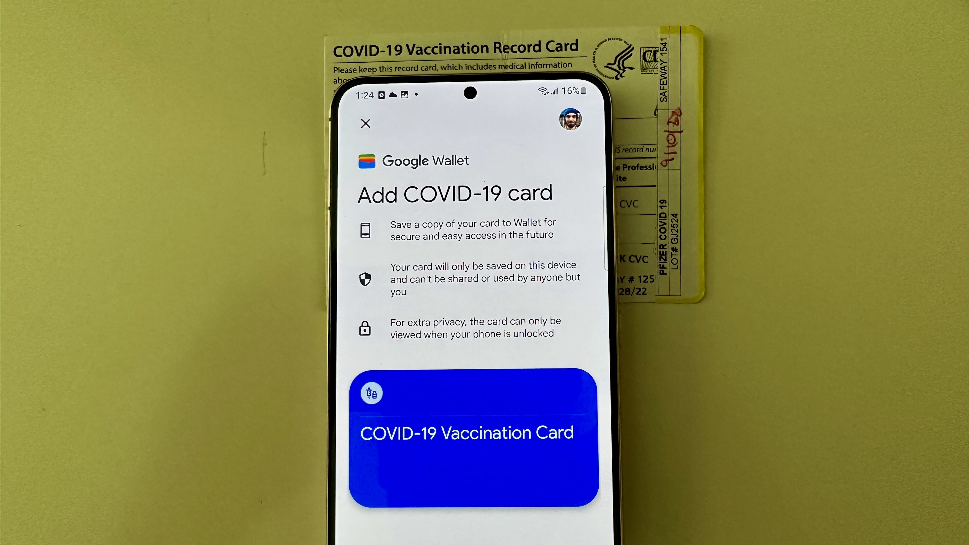 Google Pay - Initial Setup - Add a Payment Card | Verizon