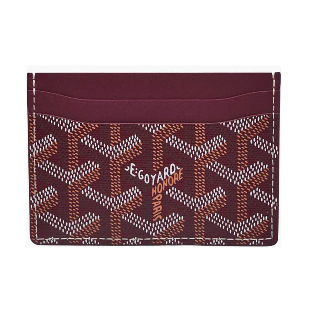 Goyard Saint Sulpice Red Card Holder