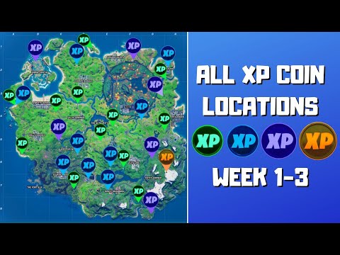 All Fortnite Season 3 Week 7 XP Coin Locations