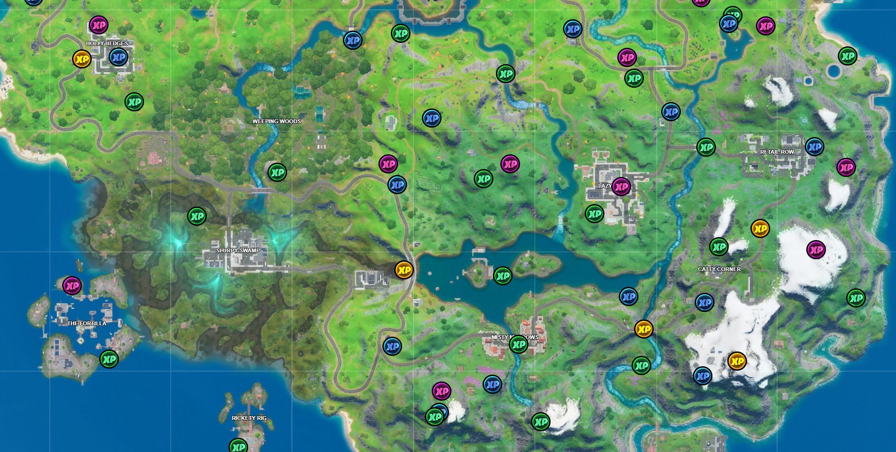 All XP Coin locations in Fortnite Chapter 2 Season 3 - Gamepur