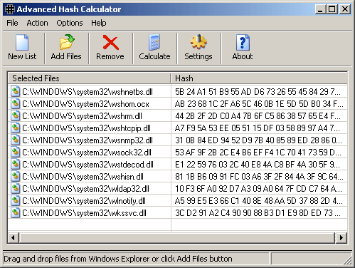 Hash Tool - Calculate File Hashes