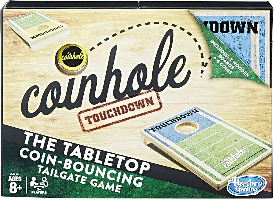 Coinhole -The Quarter Bouncing Board Game