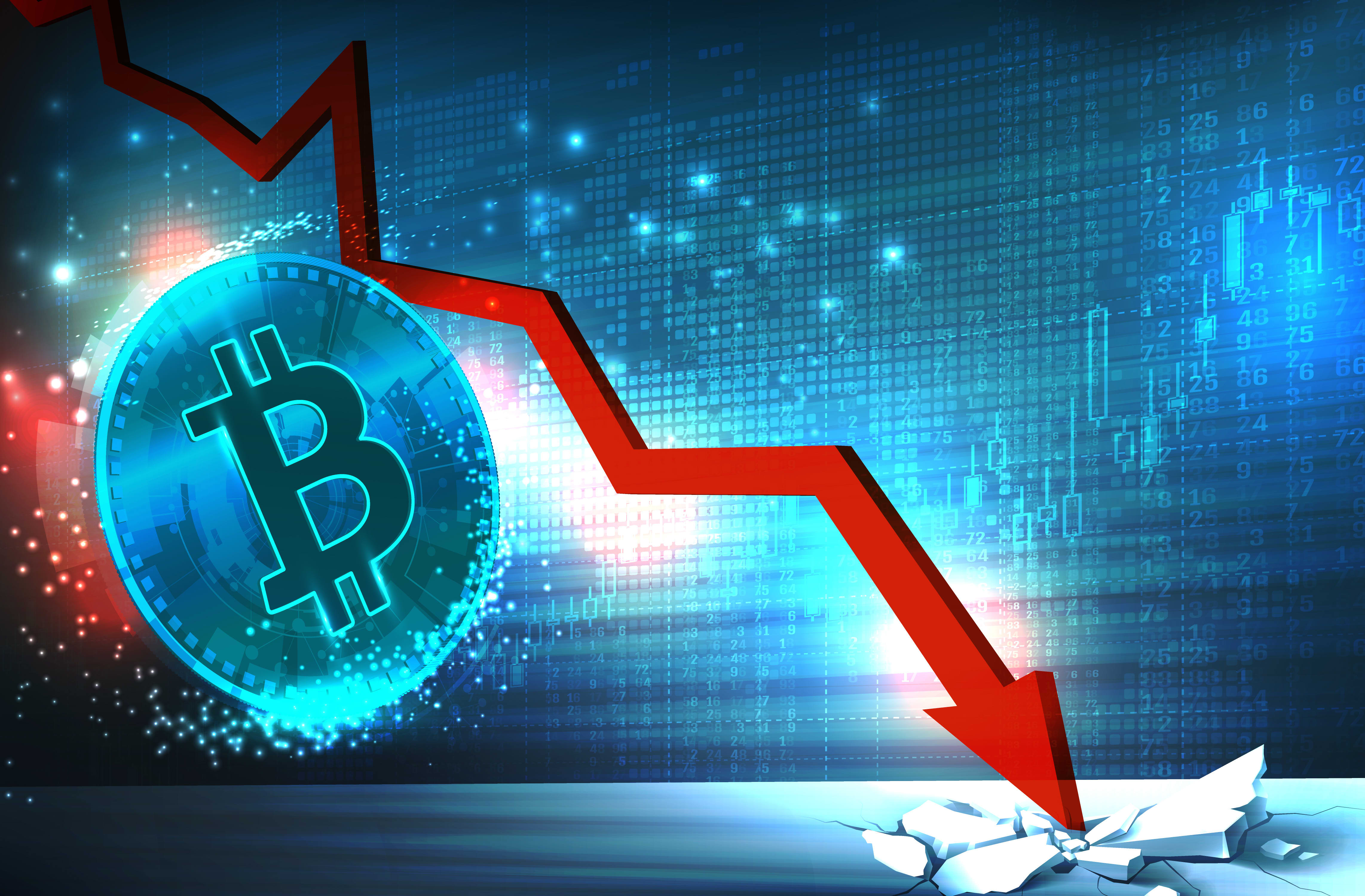 Bitcoin price falls 15% following launch of ETFs