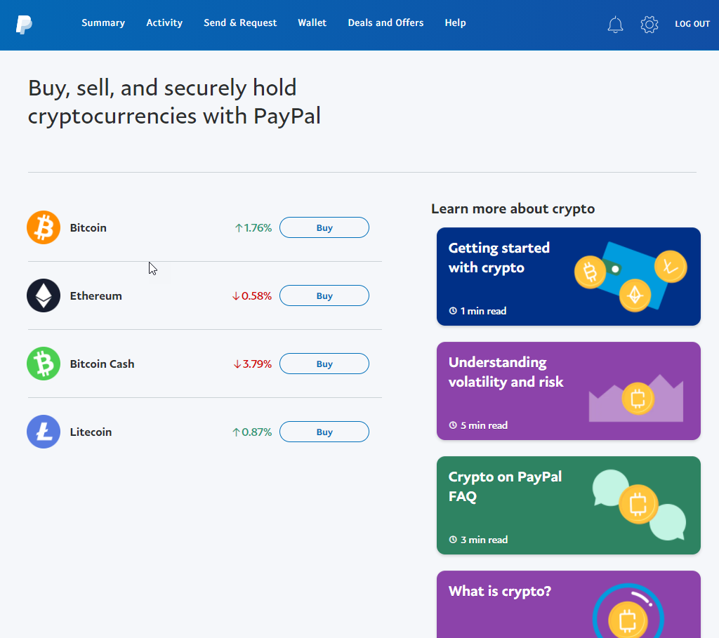 How to buy Bitcoin with PayPal [step-by-step] | coinlog.fun