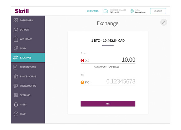 How to deposit by bank transfer | Skrill