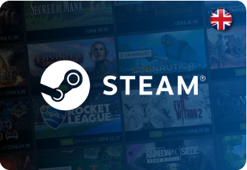 Buy a digital Steam Gift Card UK online | coinlog.fun