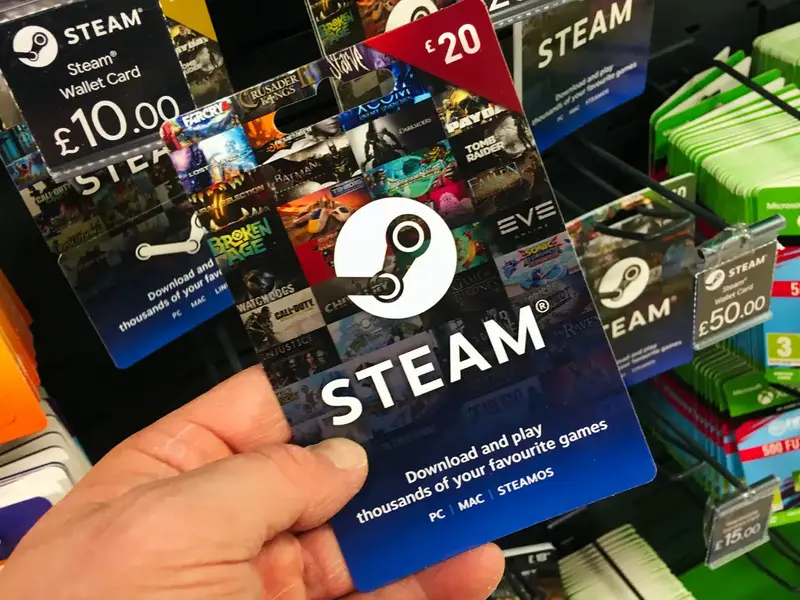 Steam gift card from UK :: Steam Discussions