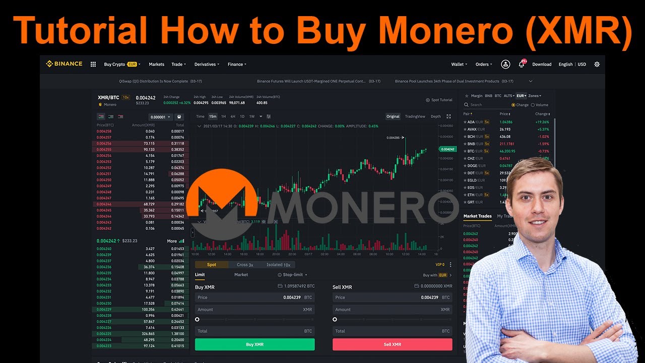 How to buy Monero (XMR) on Binance? | CoinCodex